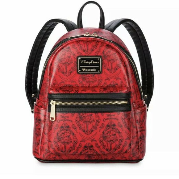 Disney Loungefly Pirates Caribbean Mini Backpack - Picture 1 of 5